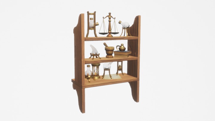 组合模型_架子001