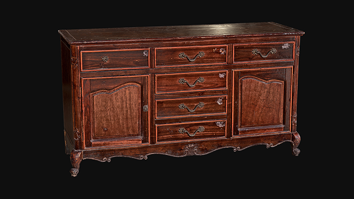 扫描资产_木质储藏柜001