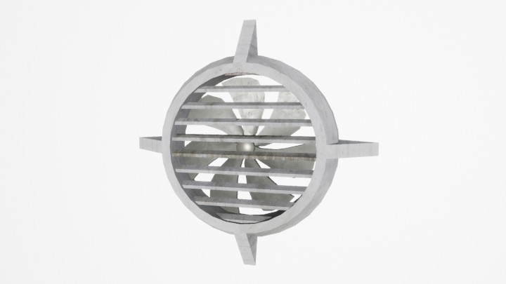 组合模型_排风扇001