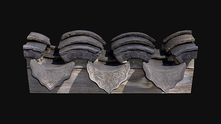 扫描资产_中式瓦屋顶001