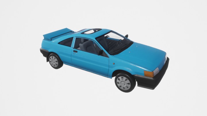 组合模型_小轿车001