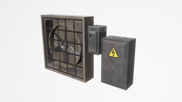 组合模型_排风扇003