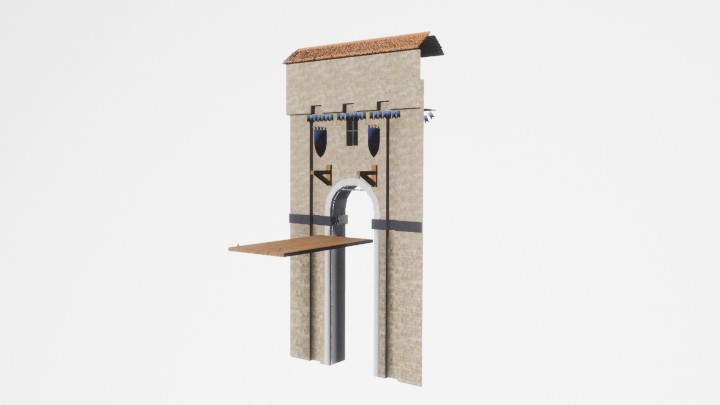 组合模型_建筑组件001