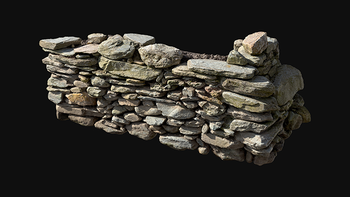 扫描资产_石块墙面001