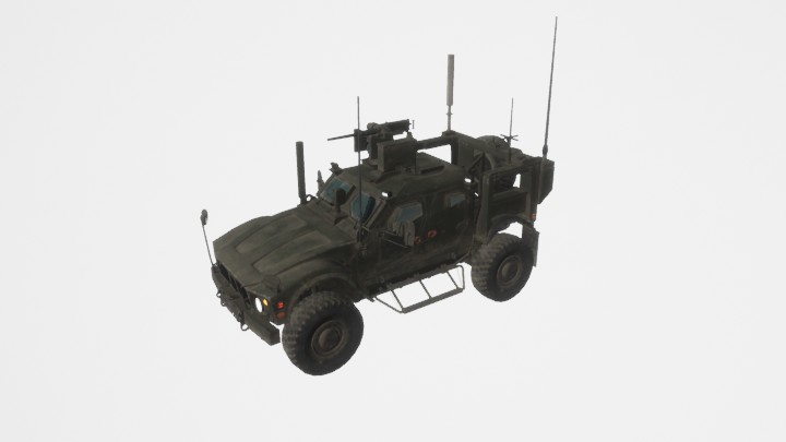 组合模型_侦察装甲车001