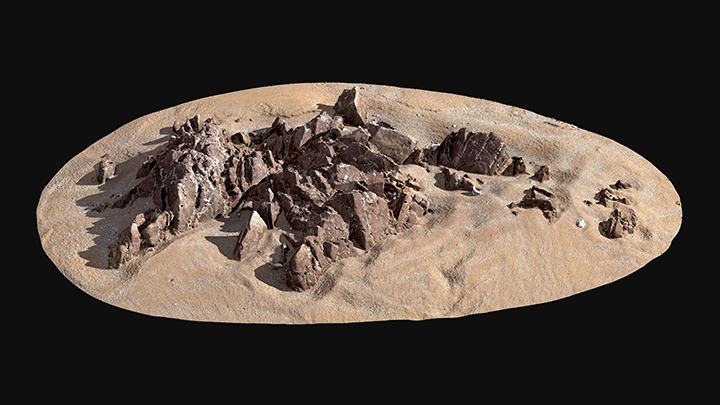 扫描资产_沙滩岩石001