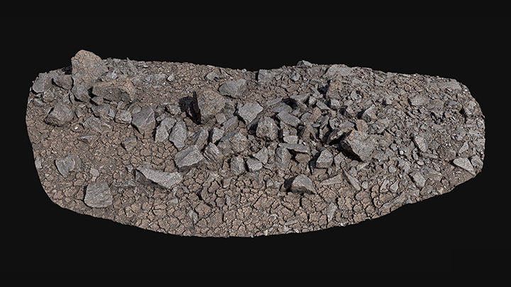 扫描资产_碎石地面006