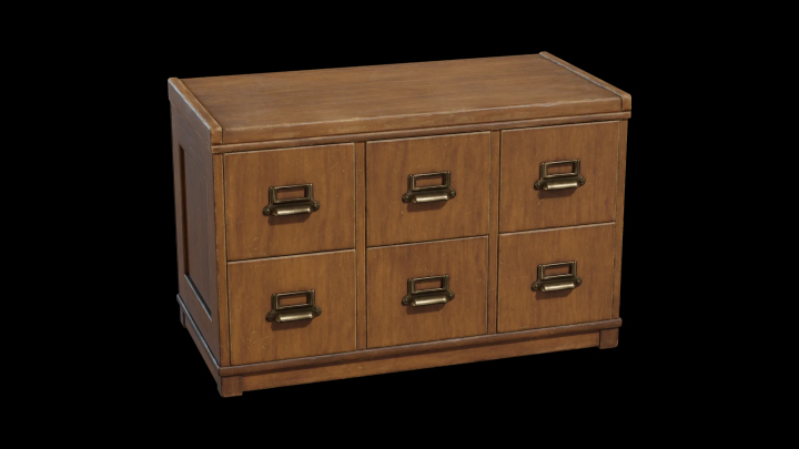 扫描资产_木制抽屉002