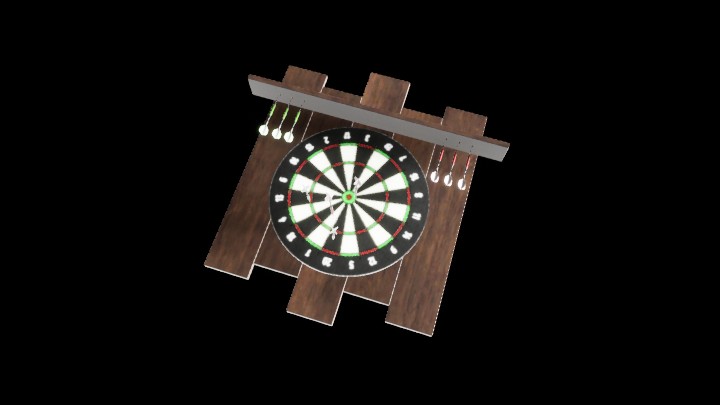 组合模型_飞镖001