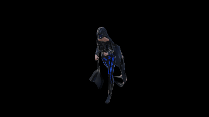 动画_赛博朋克女孩001