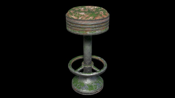 模型资源_凳子001