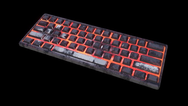 模型资源_键盘001