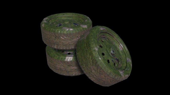 模型资源_轮胎003