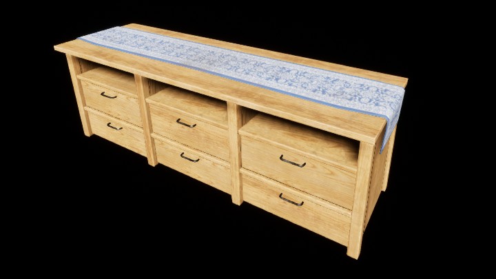 模型资源_柜子007