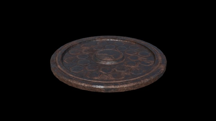 模型资源_井盖001