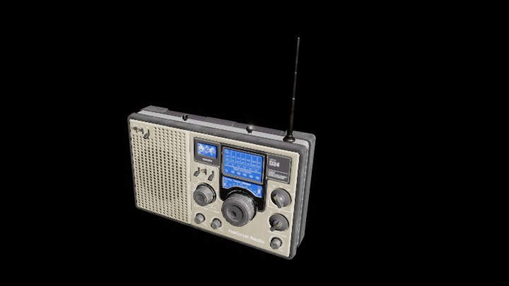 模型资源_收音机001