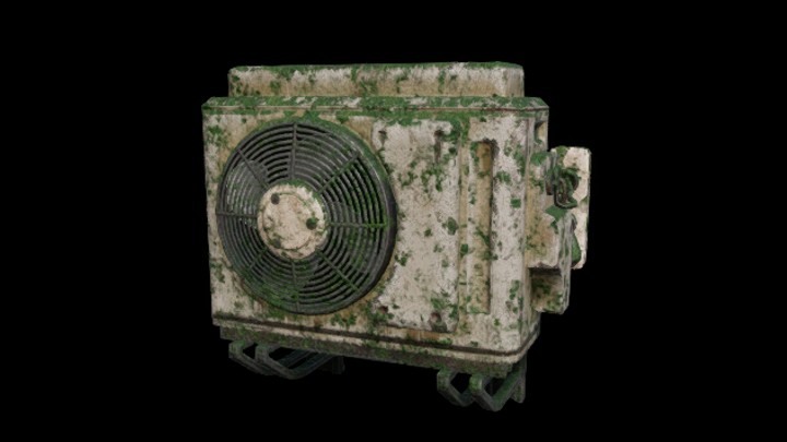 模型资源_空调001