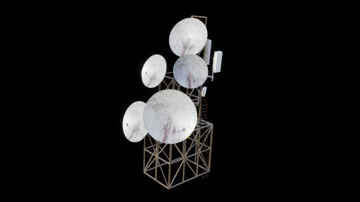 UE项目资源_卫星锅001