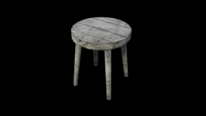 UE项目资源_凳子010