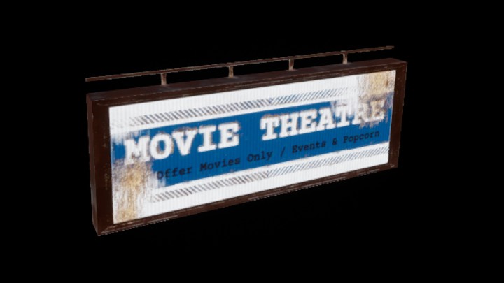 UE项目资源_路牌008