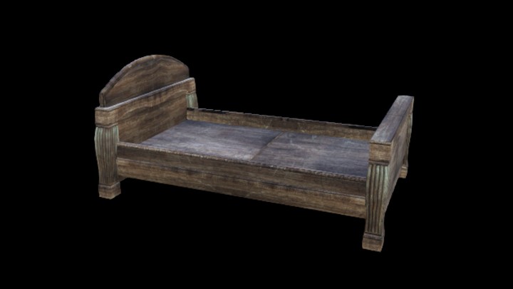 UE项目资源_木床001