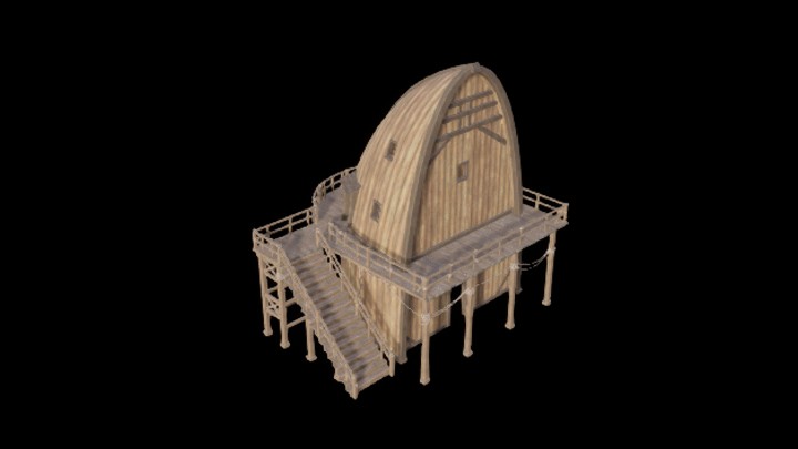 UE项目资源_木建筑001