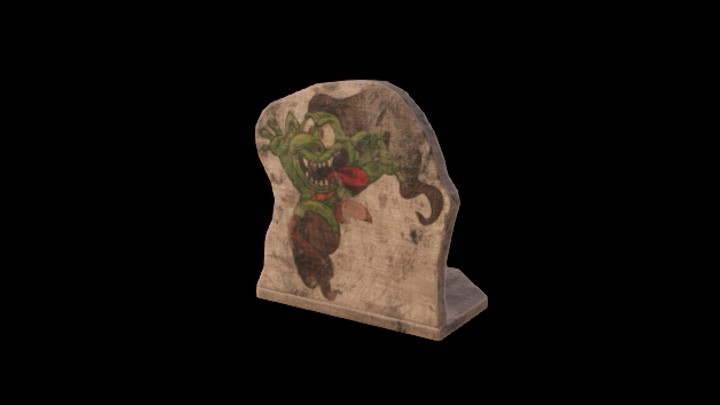 UE项目资源_木牌002