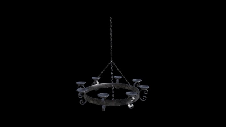 UE项目资源_烛台005