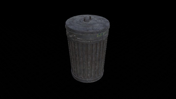 UE项目资源_垃圾桶008