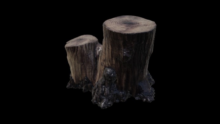 UE项目资源_树墩002