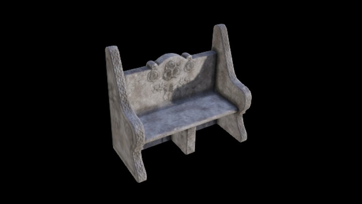 UE项目资源_石凳003