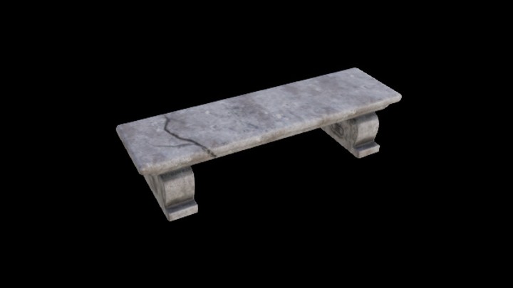 UE项目资源_石凳001