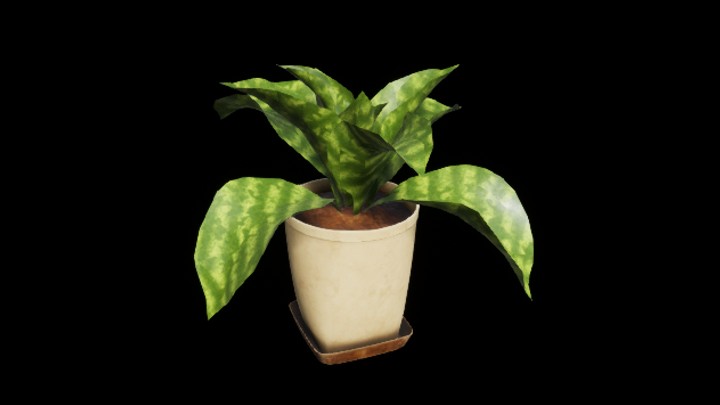 UE项目资源_盆栽028