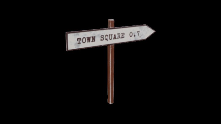 UE项目资源_路牌018