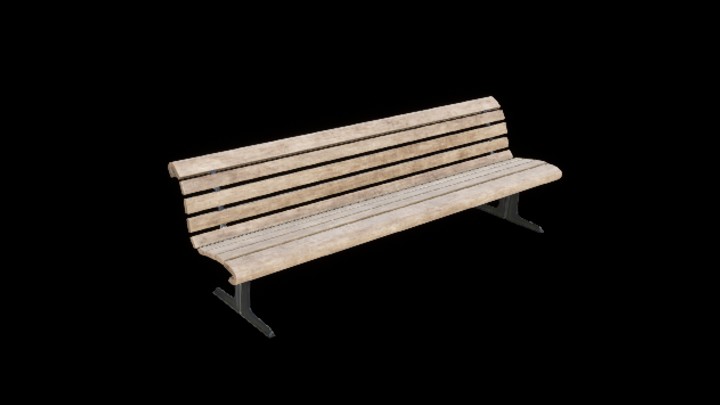 UE项目资源_长椅006