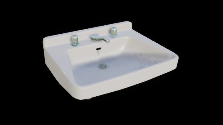 UE项目资源_洗手池008