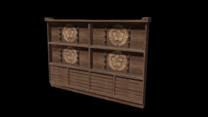 UE项目资源_置物架028