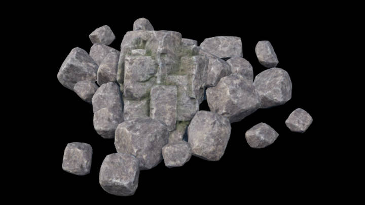 UE项目资源_石块012