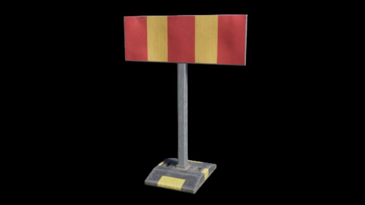 UE项目资源_交通牌009