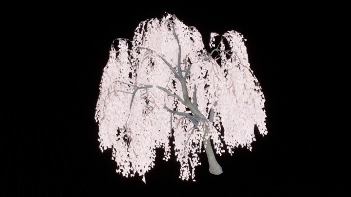 UE项目资源_樱花树001