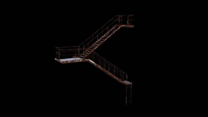 UE项目资源_楼梯130