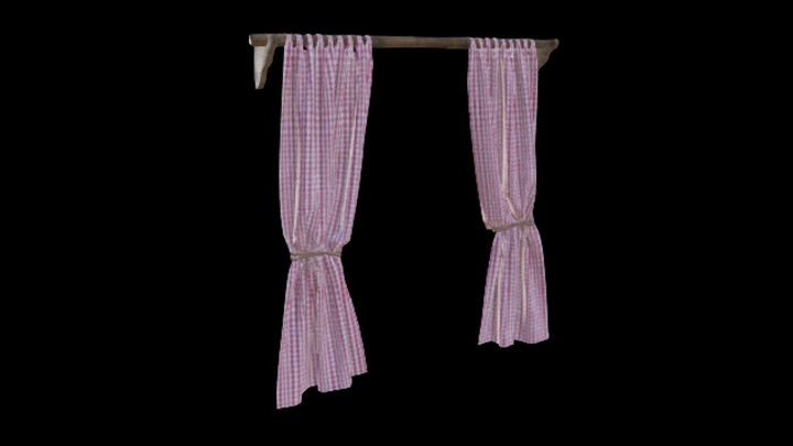 UE项目资源_窗帘061