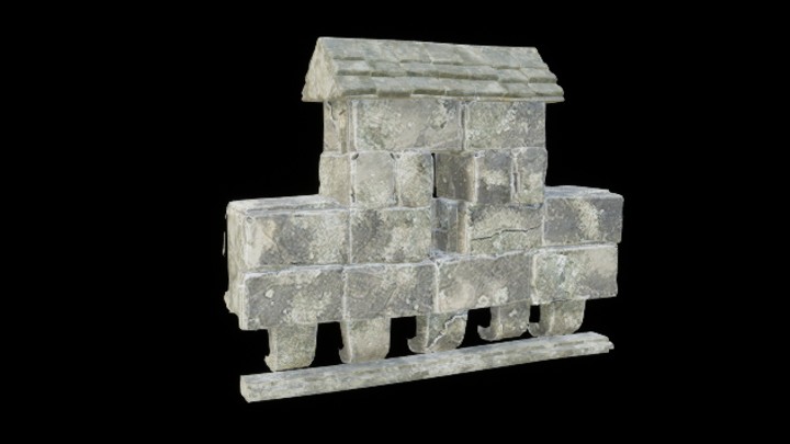 UE项目资源_方石屏障001