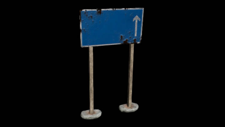 UE项目资源_路牌026