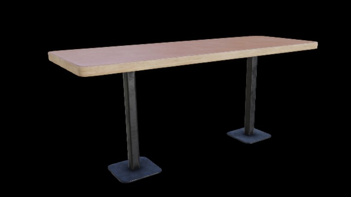 UE项目资源_餐桌005