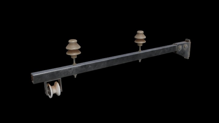 UE项目资源_电线杆零件001