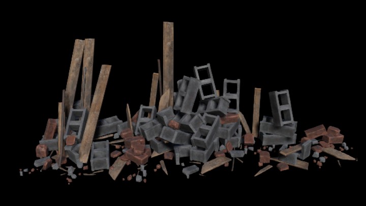 UE项目资源_废材堆002