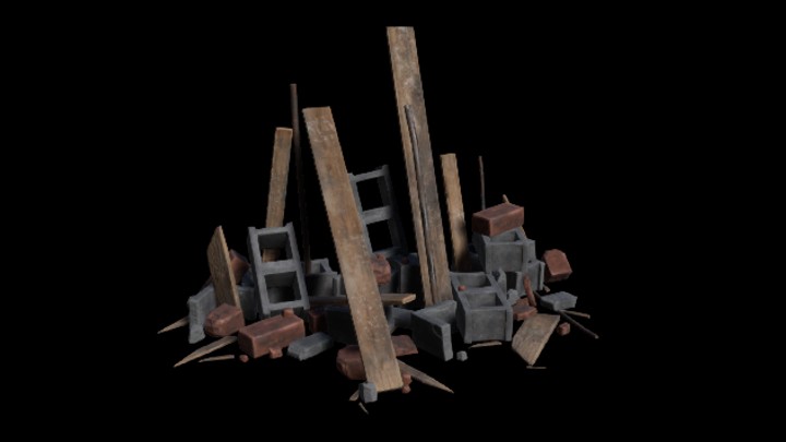 UE项目资源_废材堆003