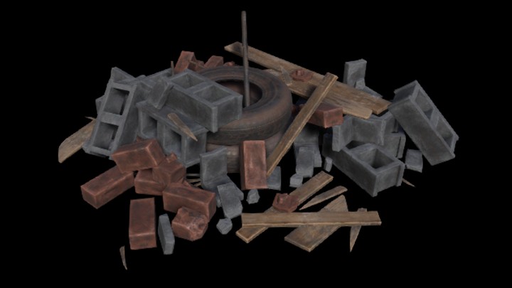 UE项目资源_废材堆006