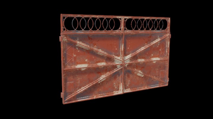 UE项目资源_铁门012